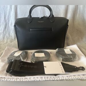 Mina Baie Mini Emmy Black/Black Vegan with Baie Strap